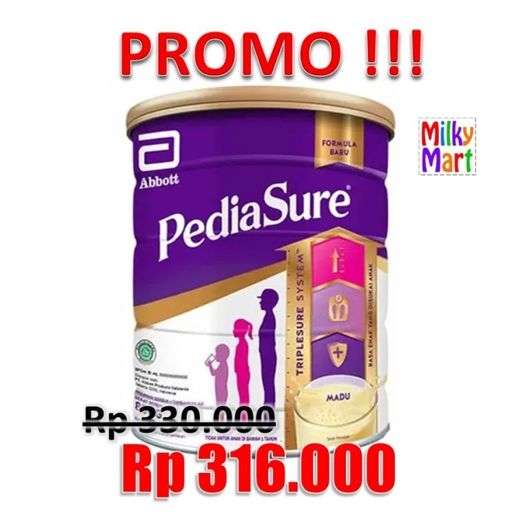 

Pediasure Triplesure Madu 850Gr New