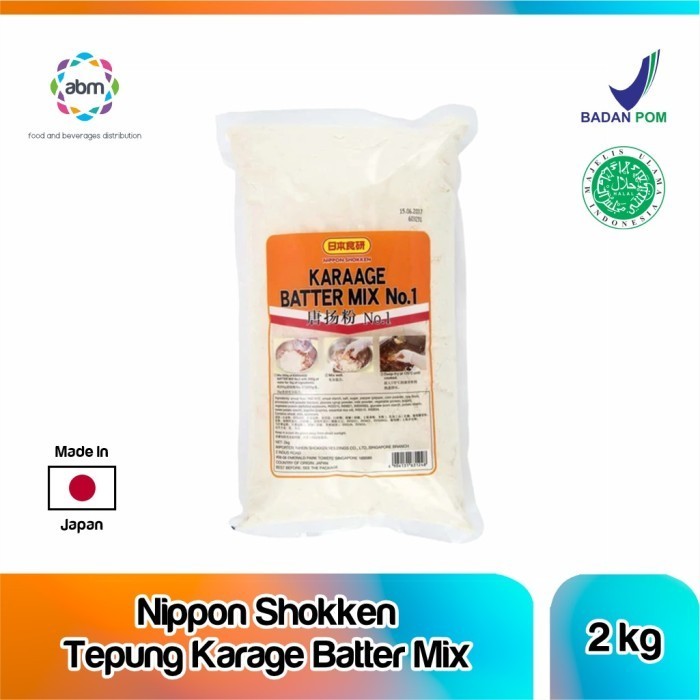 

SALE Tepung Karage Batter Mix 2 kg Nippon Shokken