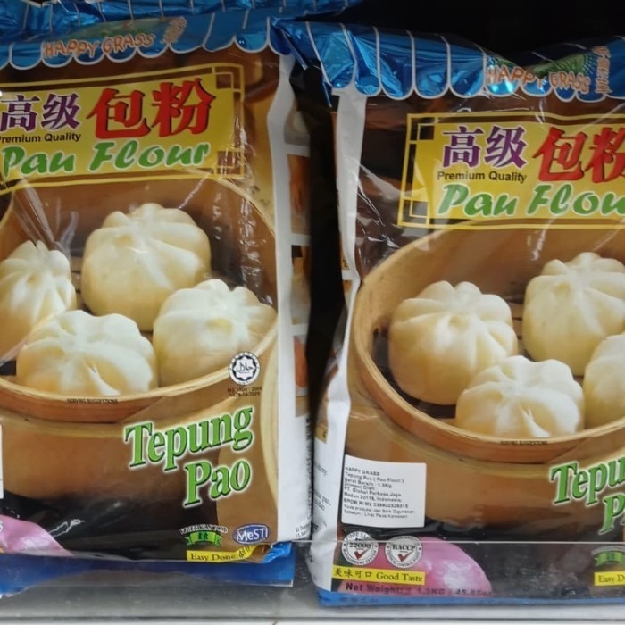 

HARGA DISKON tepung pao bapao happy grass 1.3kg