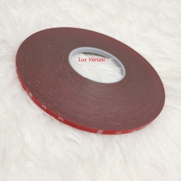 

DISKON Double Tape Lem Bolak Balik Merah Mobil 0,8 mm X 33 meter