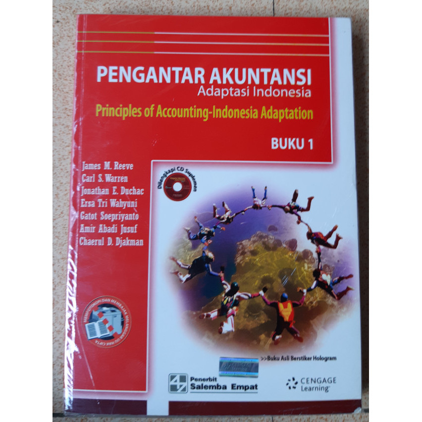 

Buku Pengantar Akuntansi Adaptasi Indonesia BUKU 1 - Reeve. Warren.