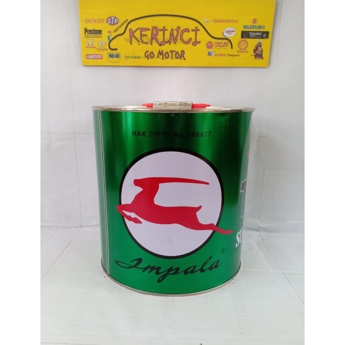 THINNER IMPALA 1 GALON HIJAU - TINNER IMPALA HIJAU - PENGENCER CAT