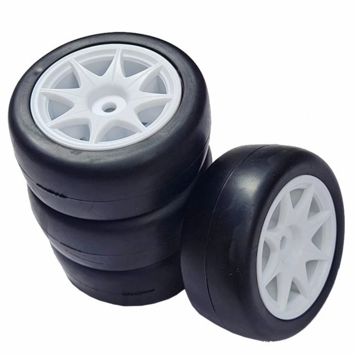 1pcs velg + ban onroad touring RC 1/10 tamiya m-chassis m - chassis 56