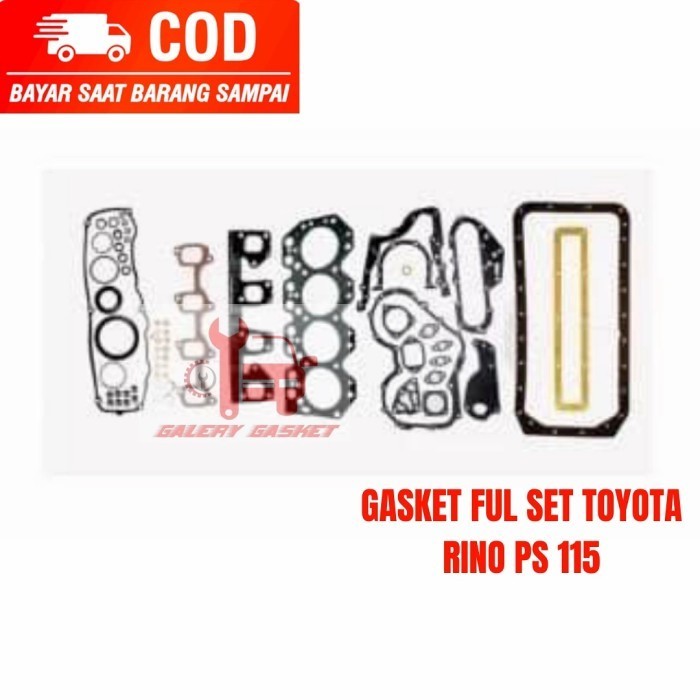 GASKET SET TOYOTA RINO PS 115 PAKING SET RINO PS115 14B