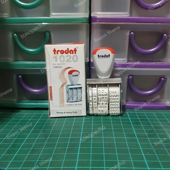

Terlaris Stempel Tanggal Manual Trodat 1020 STD Line Dater [5 mm] SALE