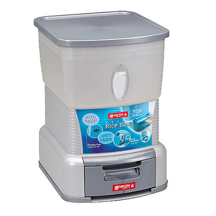 

VELLA RICE BOX 14 kg LION STAR RB-11 / TEMPAT BERAS