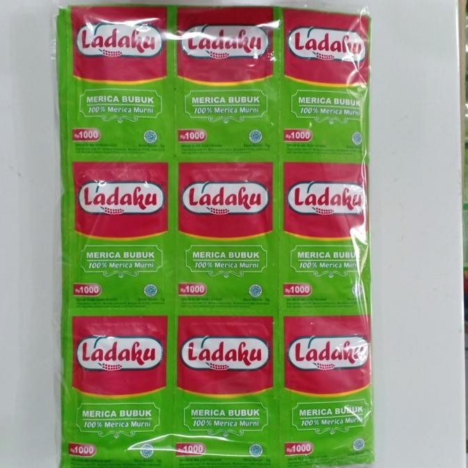 

Ladaku Merica Bubuk -1 Pak / 6 Renceng / 72 sachet MRS03