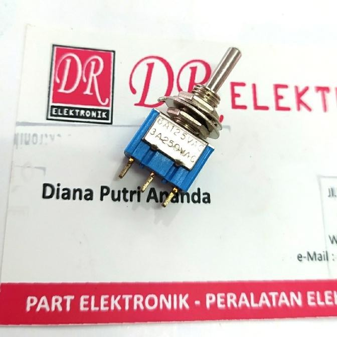 

Saklar geser togle switch 3 kaki pin 3p on off on dre3 Ayo Beli