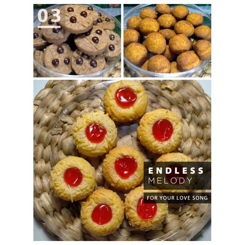 

Paket Hampers Cookies Lebaran. Toples 250 gr (isi menyesuaikan bentuk cookies)