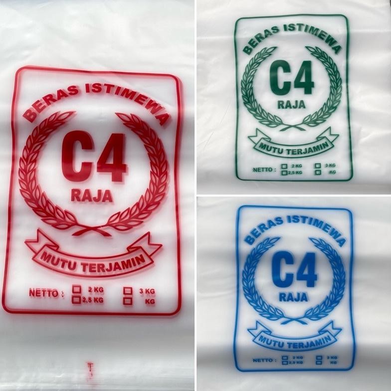 

Bisa Cod Plastik Beras 2 Kg / 2,5 Kg / 3 Kg C4 Raja (Isi 100 Lembar) Big Sale