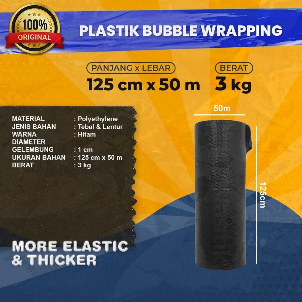 

Diskon Besar Bubble Wrap Roll 50M X 125Cm 3Kg 50X125 Bubblewrap Roll Premium 3 Kg 125 Cm X 50 M Buble Warp 50 Meter Bubble Pack Plastik Gelembung Packaging Plastik Wrap Sale
