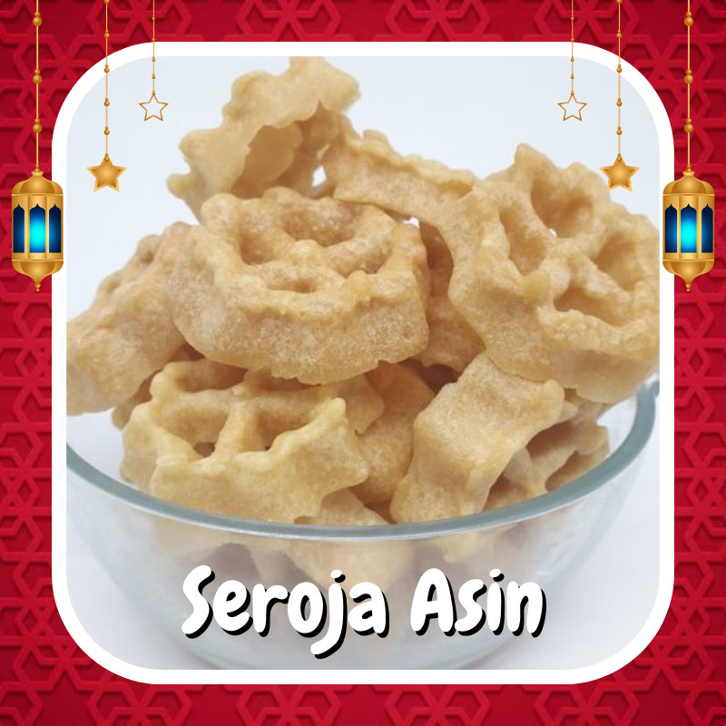 

Kue Saroja / Seroja / Kebang Goyang Asin 93 gram
