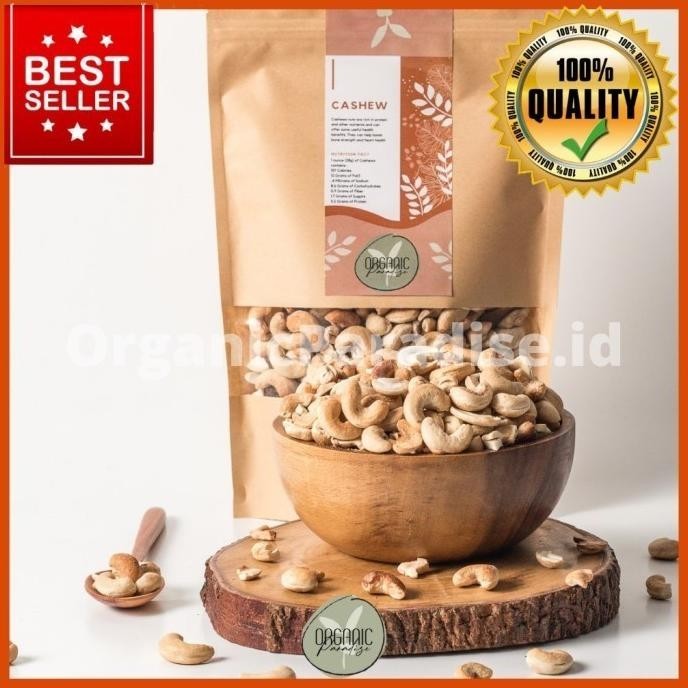 

Barang Terlaris Roasted Cashew Salted 1 Kg / Kacang Mede Panggang Myeshandira