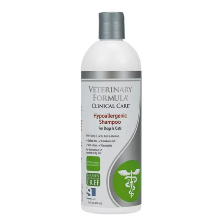 Veterinary Formula Hypoallergenic Dog Cat Shampoo Anjing Kucing Alergi