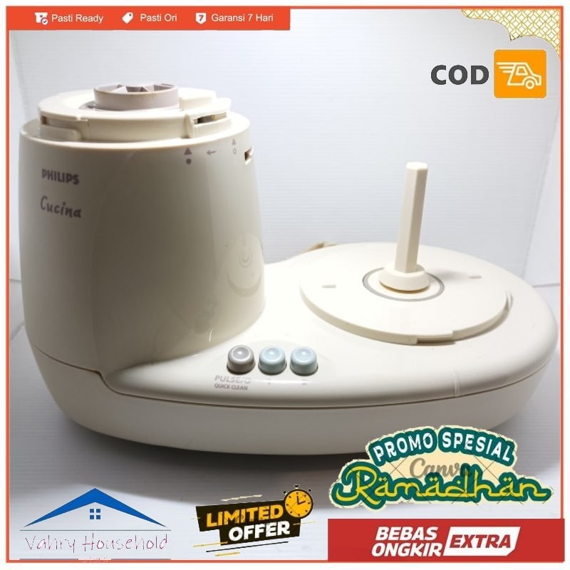 MESIN MOTOR Philips Food Processor HR7640 HR 7640 ORIGINAL - PACKING BUBBLE