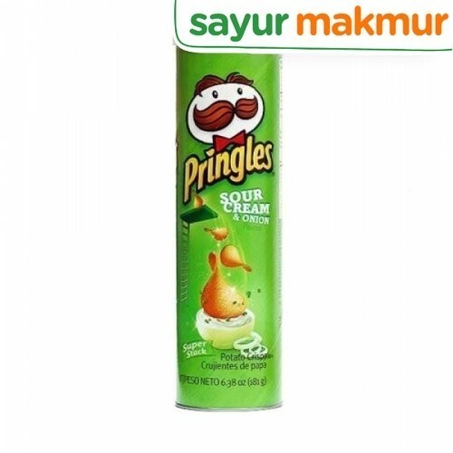 

Pringles Potato Sour Cream and Onion 107 gram Sayurmakmur