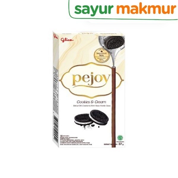 

Pejoy Biskuit Stik Cookies & Cream 37 gram Sayurmakmur