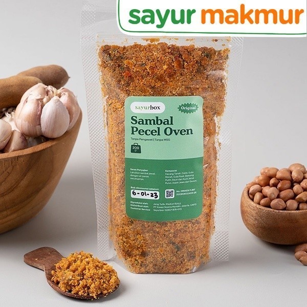 

Sambal Pecel Oven Pedas 200 gram Sayurmakmur