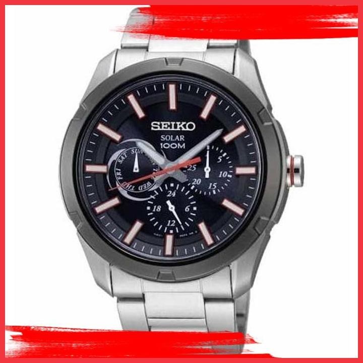 (ITP) SEIKO SOLAR SNE259P1 / SNE259 100M ORIGINAL & GARANSI