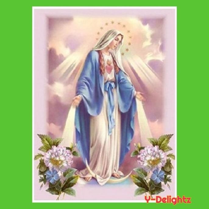 Diy Diamond Painting Full - Bunda Maria 2