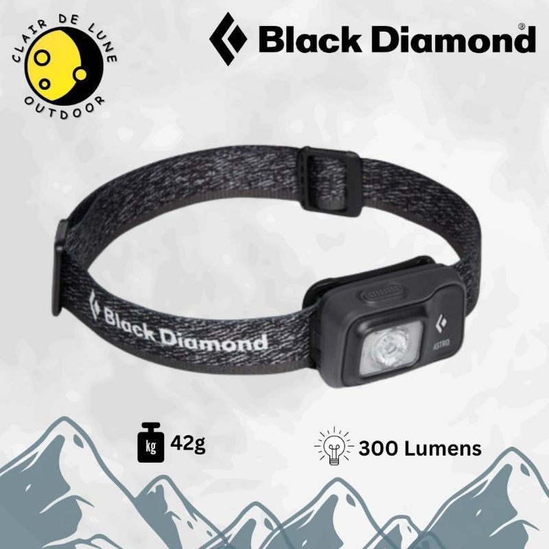Headlamp Black Diamond Astro 300 / Senter Kepala Black Diamond