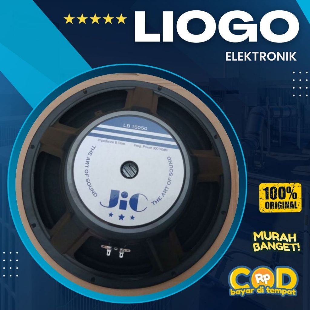 Speaker JIC 15 Inch JIC LB 15050 Woofer 15 Inch LB 15050