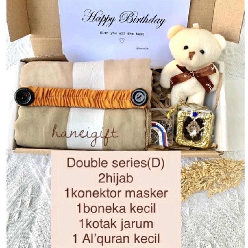 

CR - SERIES KADO HAMPERS HIJAB SEGI EMPAT BELLA SQUARE GIFT BOX HADIAH ULANG TAHUN VALENTINE ANNIVERSARY WEDDING BIRTHDAY HARI IBU GRADUATION LEBARAN TERLARIS