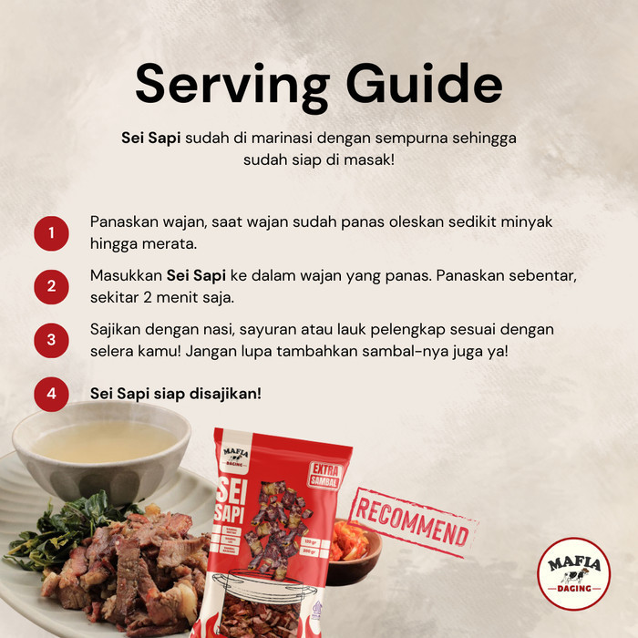 

Uinn - Sei Sapi / Daging Sapi Asap Frozen Food