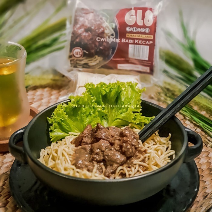 

Uinn - Bakmi Babi Kecap / Cwie Mie Babi Kecap Isi 2 Porsi -Frozen Food Gl8