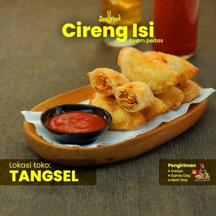 

Uinn - Isi 10 - Cireng Isi Ayam Pedas Smallfood Frozen Food