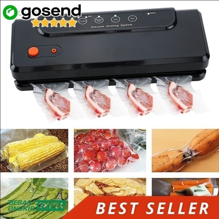 

Uinn - Mesin Plastik Vacum Vacuum Vakum Sealer Makanan Basah Frozen Food