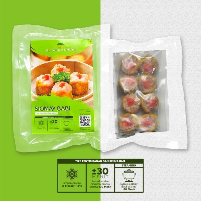 

Uinn - Glory Dimsum - Siomay Babi - Top Noodle House Frozen Food