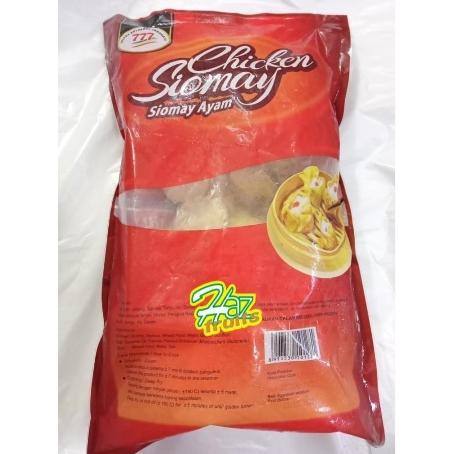 

Uinn - 777 Chicken Siomay- Siomay Ayam 1G (50 Pcs) Frozen Food