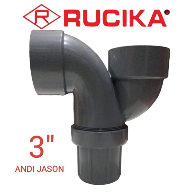 P-TRAP 3" RUCIKA LEHER ANGSA RUCIKA 3" D