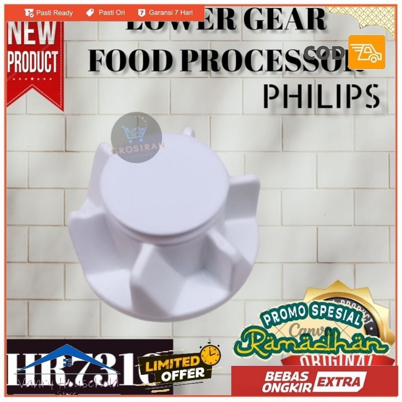 LOWER GEAR HR7310 HR 7310 PHILIPS FOOD PROCESSOR CHOPPER
