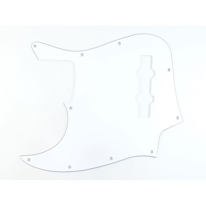 NEW Fender Jazz Bass Mexico Pickguard White Left Hand 0058308000
