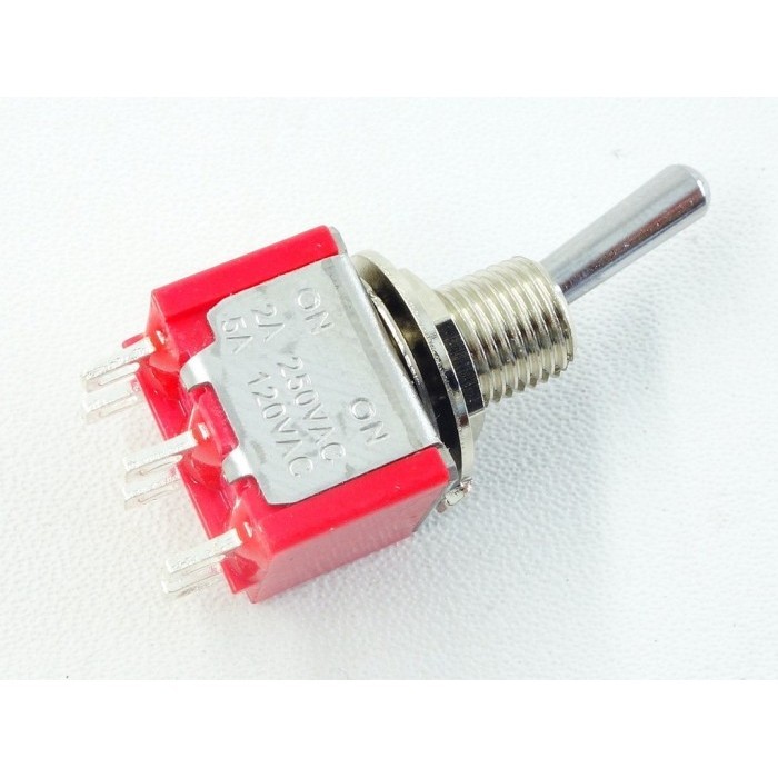 NEW DPDT Mini Toggle Switch On-On