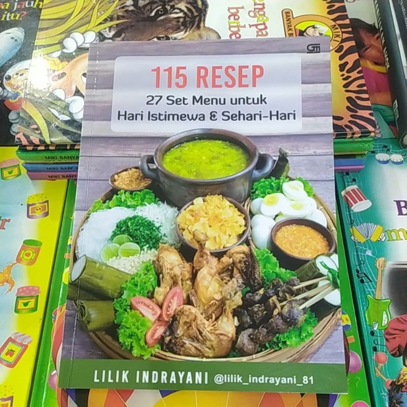 115 resep 27 set menu untuk hari istimewa & sehari hari by Lilik indrayani