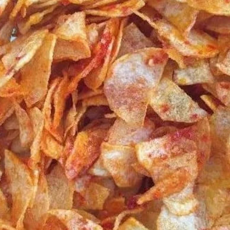 

POI Keripik Kripik Kentang Balado Pedas Manis Khas Medan 200 Gram TERLARIS