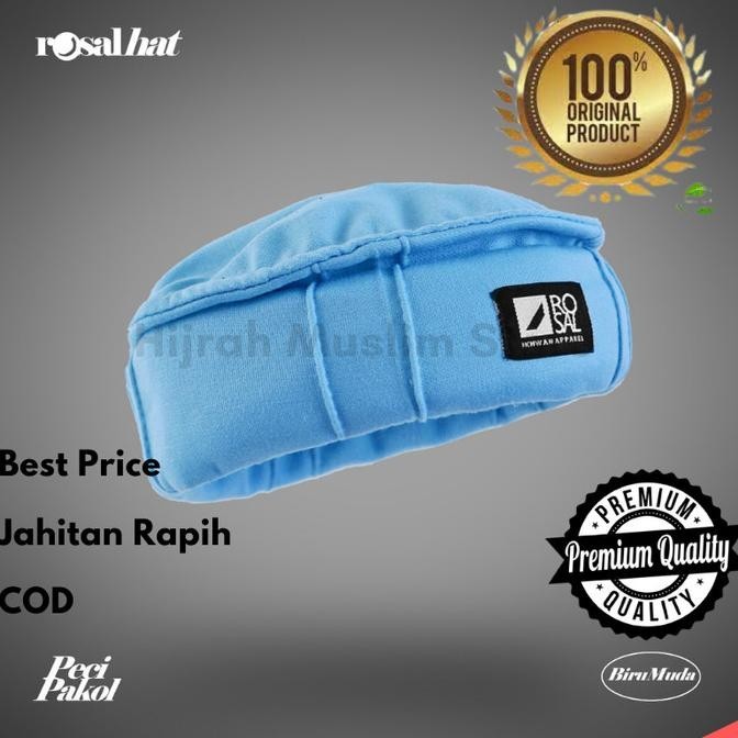 New Sale Murah  Peci Songkok Sholat Pakol Taliban Pakistan Hitam Polos Pria Original