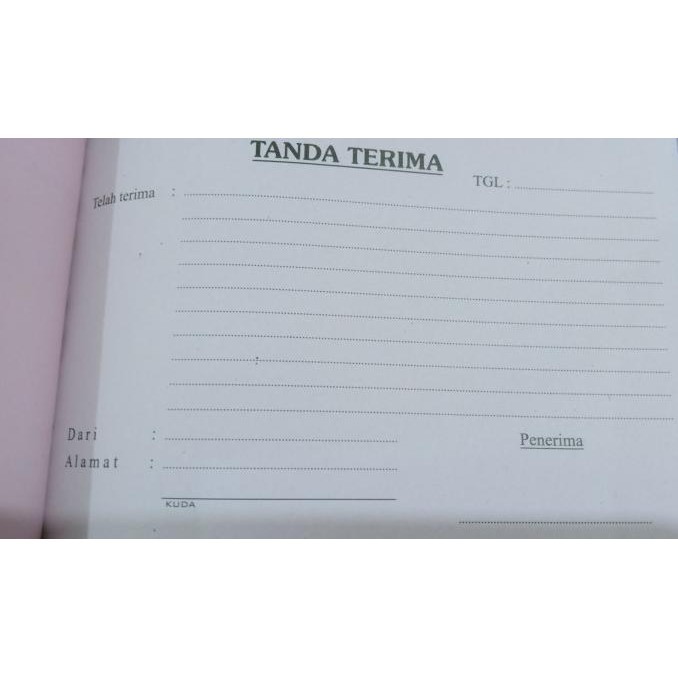 

Tanda Terima Barang NCR 2 Ply Kuda ilmi__77