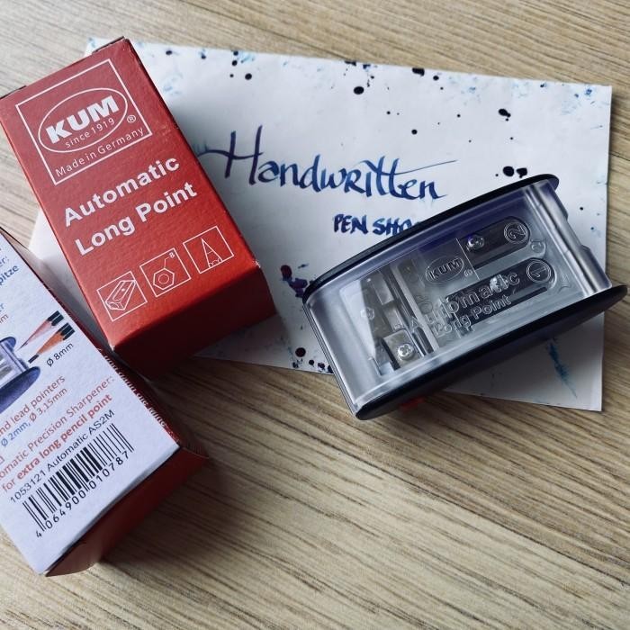 

Kum Automatic Long Point Pencil Sharpener W Lead Pointer As2M/ Pensil