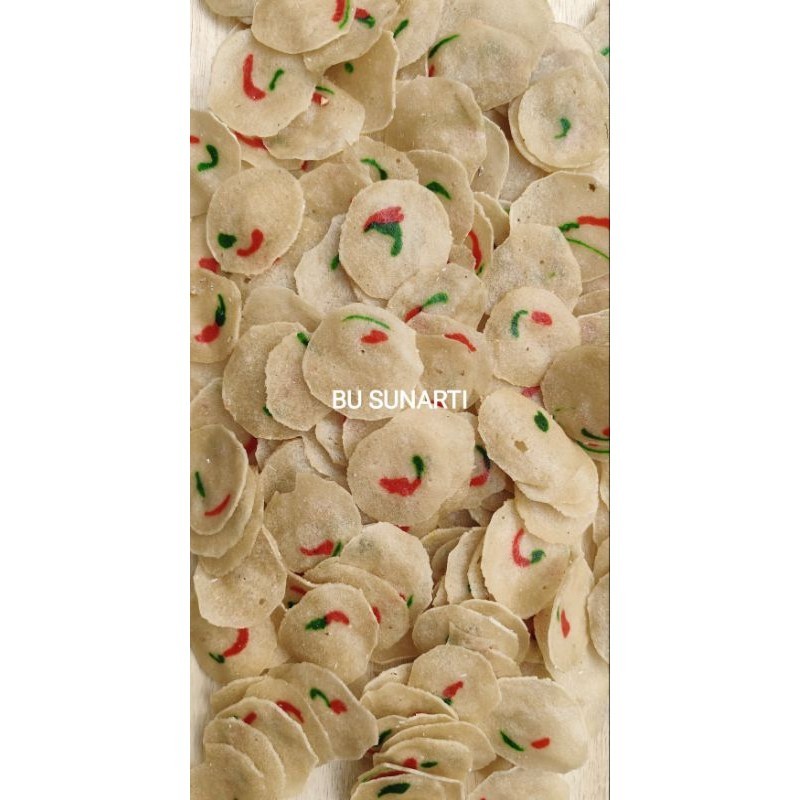 

MURAH!!! kerupuk mentah krecek HOME MADE rasa bawang repack 250gr
