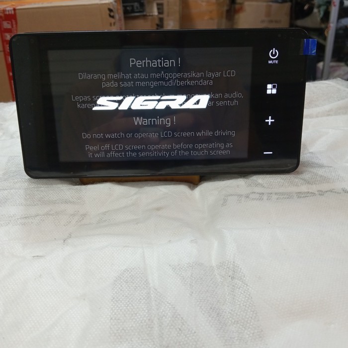 Masih Head Unit Original Daihatsu Sigra 2022-23
