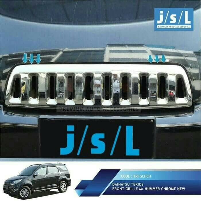 Grill Depan Terios 2011 Model Hammer Ch