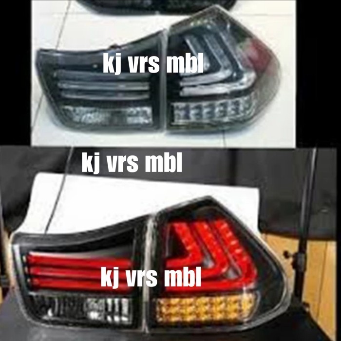 Stop Lamp Toyota Harrier 2004-2013 Led Black Ch