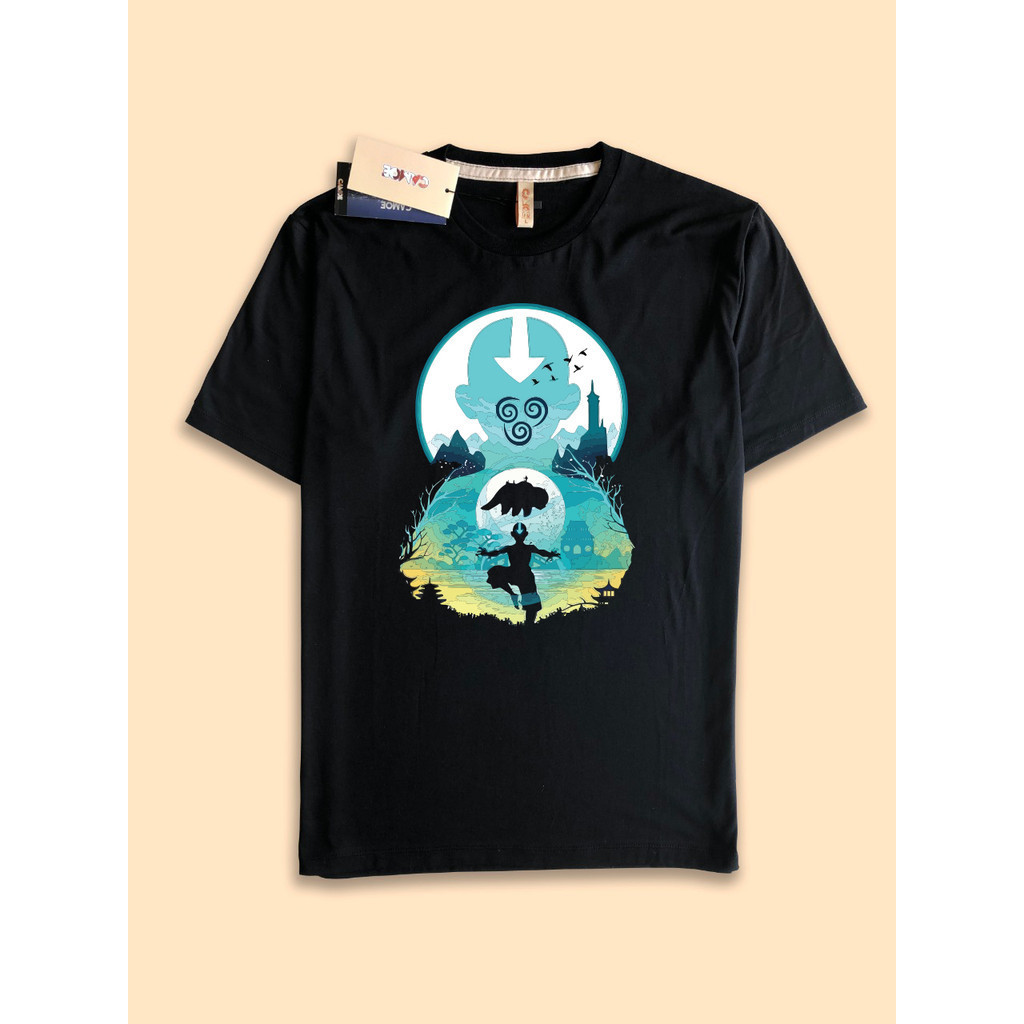Kaos Tshirt Avatar Aang Airbender