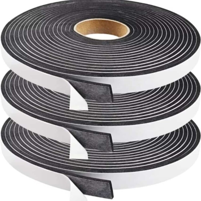 

singgle foam tape size 2 INC x 5mm x10 mtr TERMURAH