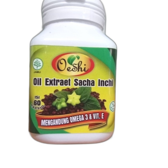 Terlaris sacha inchi oil organic 60 kapsul SALE