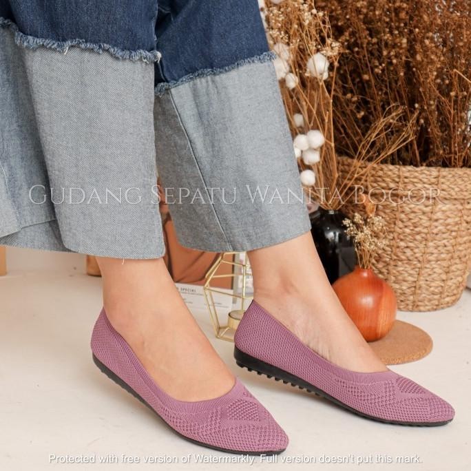Gratica Sepatu Wanita Flat Shoes Rajut Marion 92